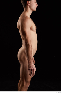 Tomas Salek 1 arm flexing nude side view 0001.jpg